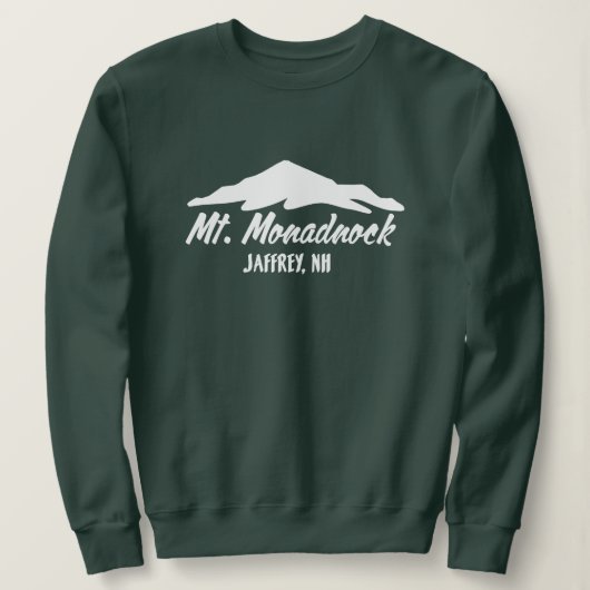 Mount Monadnock Jaffrey, NH Shirt スウェットシャツ (デザイン正面)