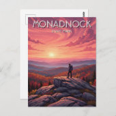 Mount Monadnock New Hampshire Travel ポストカード (正面/裏面)