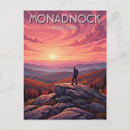 Mount Monadnock New Hampshire Travel ポストカード (正面)