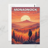 Mount Monadnock New Hampshire Travel ポストカード (正面/裏面)