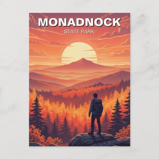 Mount Monadnock New Hampshire Travel ポストカード (正面)