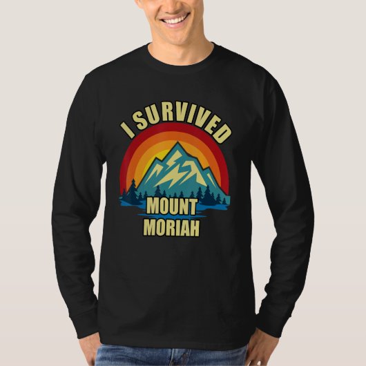 Mount Moriah Hiking Mountian Climbing Tシャツ (正面)