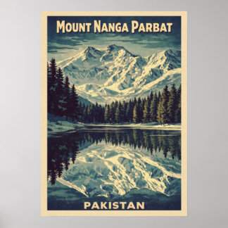 Mount Nanga Parbat V01 ポスター