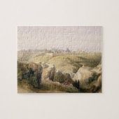 Mount of Olivesからのエルサレム、1839年4月8日 ジグソーパズル (横)