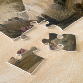 Mount of Olivesからのエルサレム、1839年4月8日 ジグソーパズル (側面)