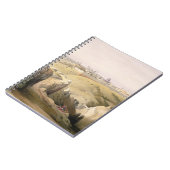 Mount of Olivesからのエルサレム、1839年4月8日 ノートブック (左側)