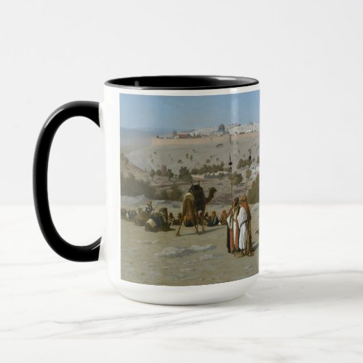 Mount of Olives | 1880年からのエルサレム マグカップ (左)