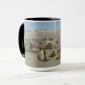 Mount of Olives | 1880年からのエルサレム マグカップ (正面左)