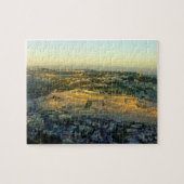 Mount of Olives Jersalemイスラエル共和国のArielの眺め ジグソーパズル (横)
