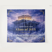 Mount Olympus Class Graduation Banner, Custom Prom タペストリー (正面(横))