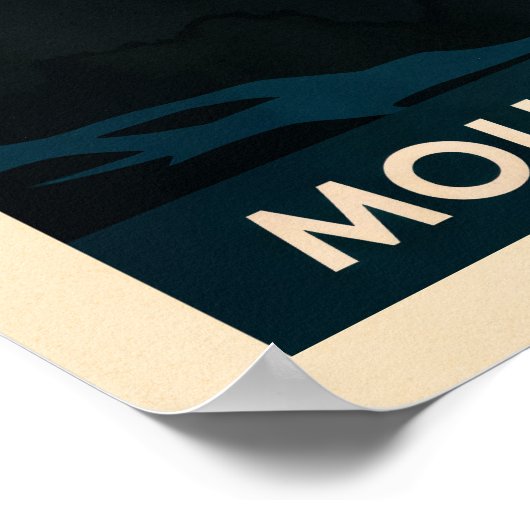 Mount Olympus Greece V02 ポスター (角)