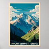 Mount Olympus Greece V02 ポスター (正面)