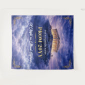 Mount Olympus Prom Night Banner, Custom Homecoming タペストリー (正面(横))