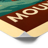 Mount Puncak Jaya Indonesia V02 ポスター (角)