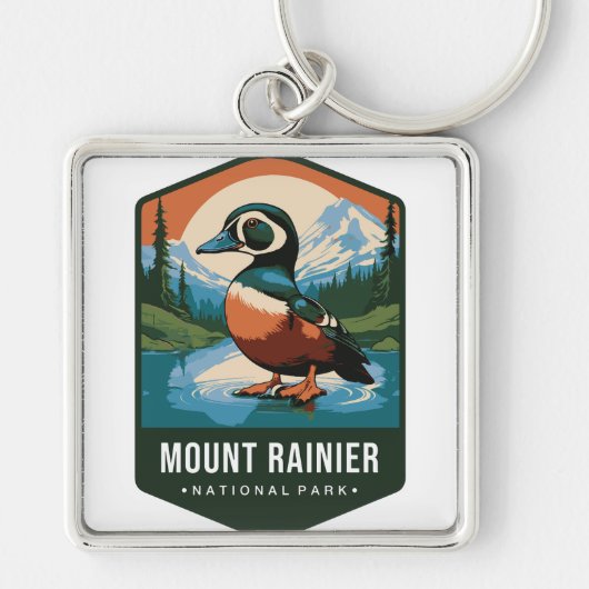 MOUNT RAINER NATIONAL PARK キーホルダー (正面)