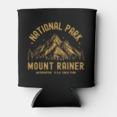 Mount Rainer National Park Forest Landscape 缶クーラー (正面)