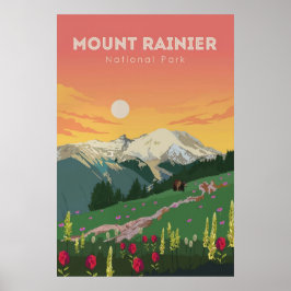Mount Rainier ポスター