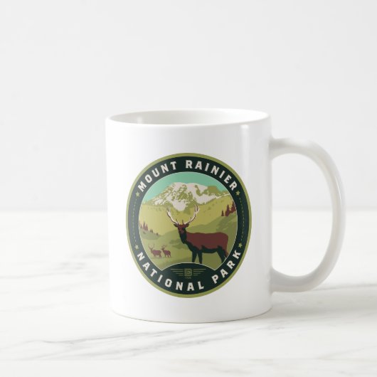 Mount Rainier National Park コーヒーマグカップ (右)