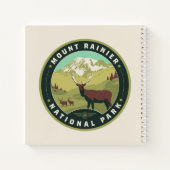 Mount Rainier National Park ノートブック (裏面)