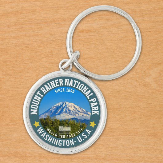 Mount Rainier National Park – Adventure Souvenir キーホルダー