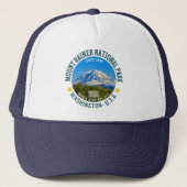 Mount Rainier National Park Hat – Washington キャップ (正面)