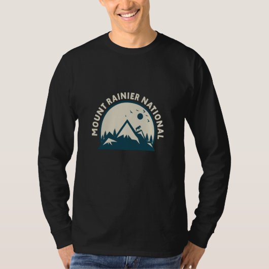 Mount Rainier National Park Hiking Vacation  17 Tシャツ (正面)