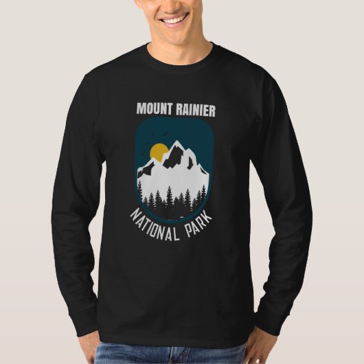 Mount Rainier National Park Hiking Vacation  9 Tシャツ (正面)