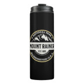 Mount Rainier National Park Logo Mountain タンブラー (正面)