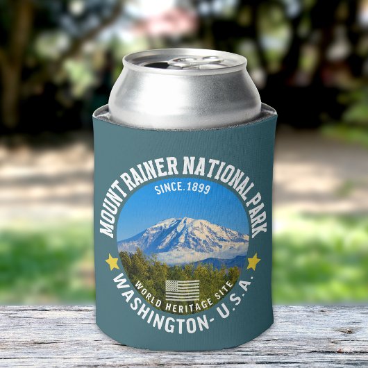 Mount Rainier National Park - Mountain Adventure 缶クーラー
