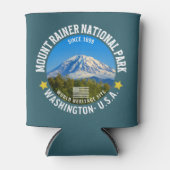 Mount Rainier National Park - Mountain Adventure 缶クーラー (正面)
