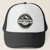 Mount Rainier National Park Mountain Logo キャップ (正面)