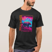 MOUNT RAINIER National Park Premium Tシャツ (正面)
