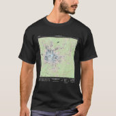 Mount Rainier National Park Topographic Map Tシャツ (正面)