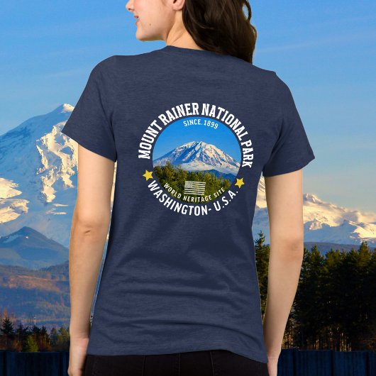Mount Rainier National Park – Washington トライブレンドＴシャツ
