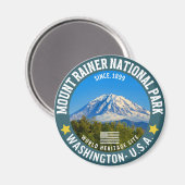 Mount Rainier National Park – Washington  マグネット (正面/裏面)