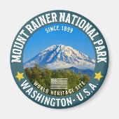 Mount Rainier National Park – Washington  マグネット (正面)