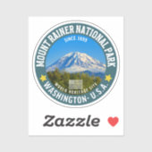 Mount Rainier National Park – Washington Mountain シール (シート)
