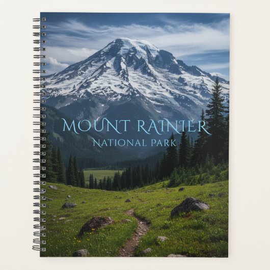 Mount Rainier National Park | Washington Travel プランナー手帳 (正面)