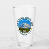 Mount Rainier National Park – Wilderness Pint タンブラーグラス (正面)