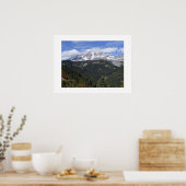 Mount Rainier Scenic Valley Landscape ポスター (キッチン)