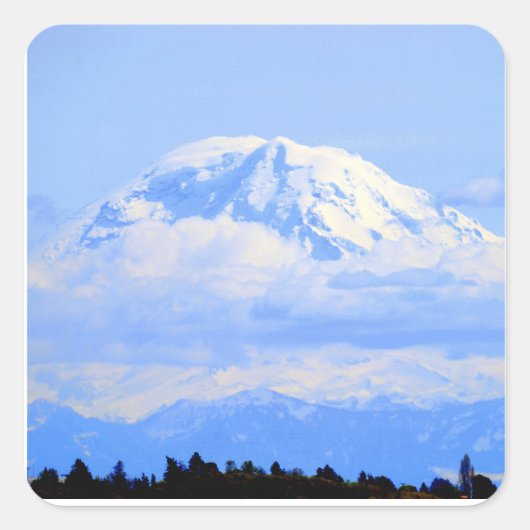 Mount Ranier スクエアシール (正面)