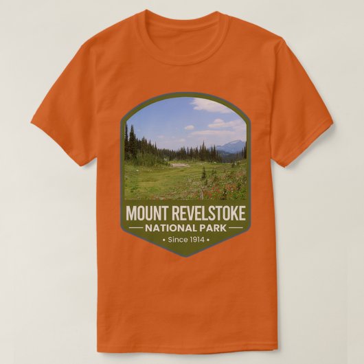 Mount Revelstoke National Park 3 Tシャツ (デザイン正面)
