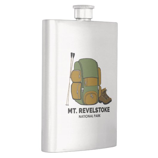 Mount Revelstoke National Park Backpack フラスク (右)