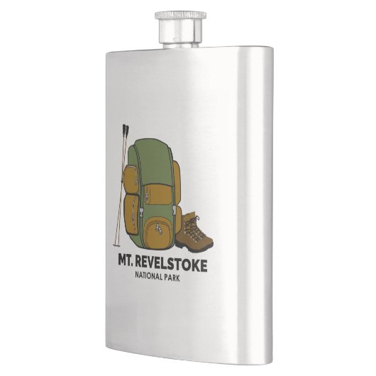 Mount Revelstoke National Park Backpack フラスク (左)