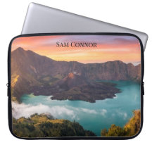 Mount Rinjani Volcano Crater Sunrise 