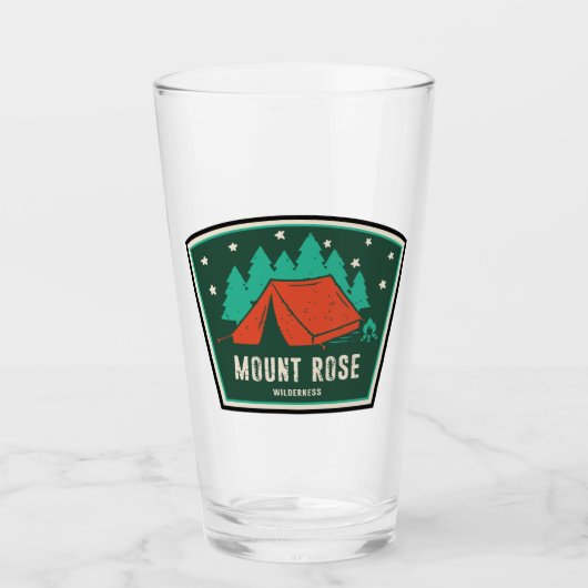 Mount Rose Wilderness Nevada Camping タンブラーグラス (正面)