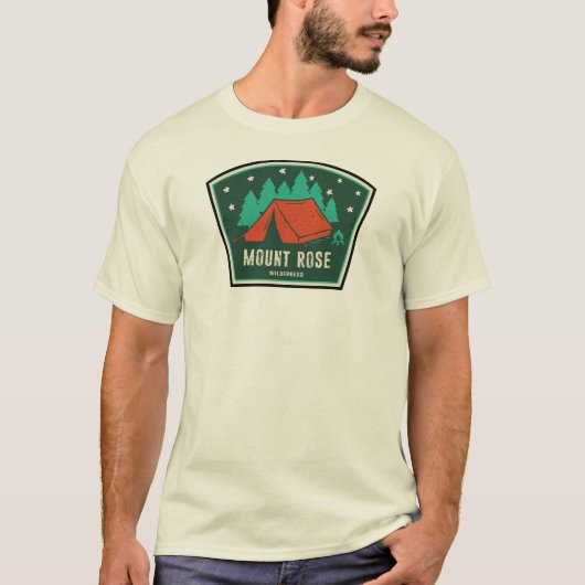 Mount Rose Wilderness Nevada Camping Tシャツ (正面)