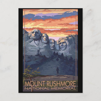 Mount Rushmore ポストカード