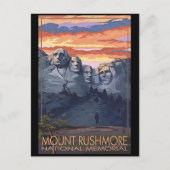 Mount Rushmore ポストカード (正面)
