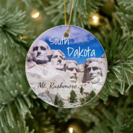 Mount Rushmore Christmas Ornament セラミックオーナメント